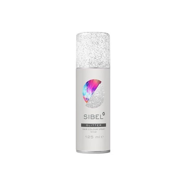 Sibel Color Spray Glitter Silver 125ml