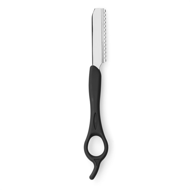 Styling razor, black rubber