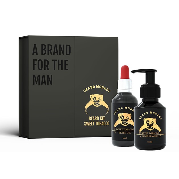 Beard Monkey Gift Set Sweet Tobacco