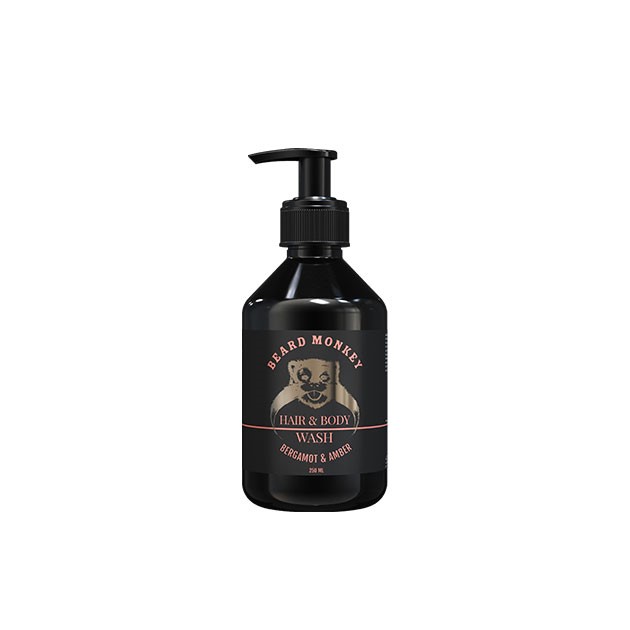 Beard Monkey Hair & Body - Bergamot & Amber 250 ml