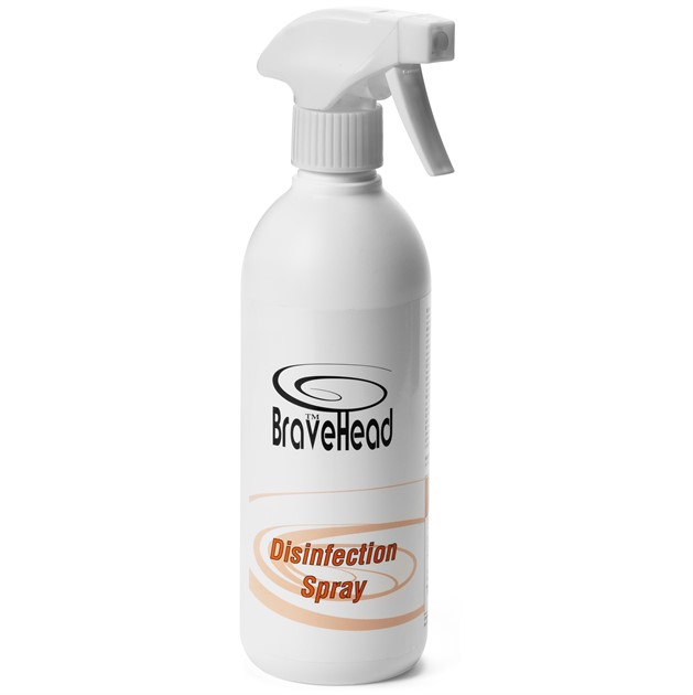 Bravehead disinfection spray