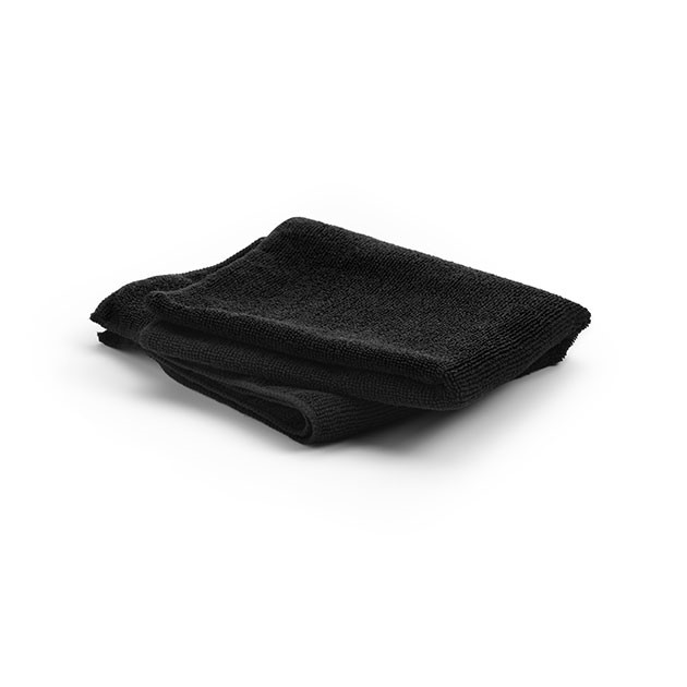 Micro fibre towel, black