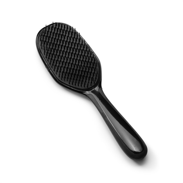 Bravehead Detangler soft with handle, black