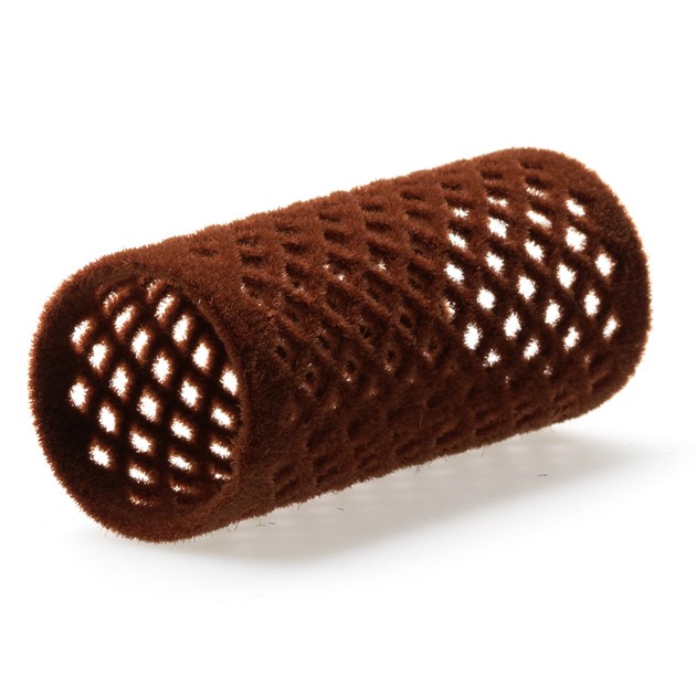 Flock curler brown 28 mm