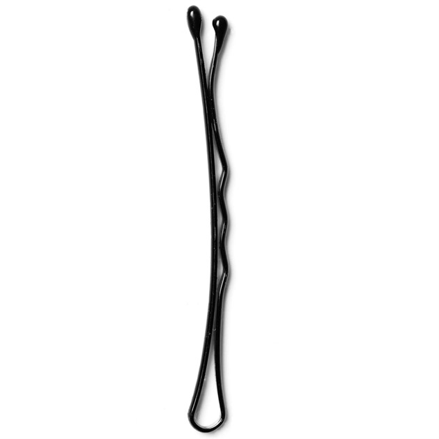 Hair grips black 51 mm