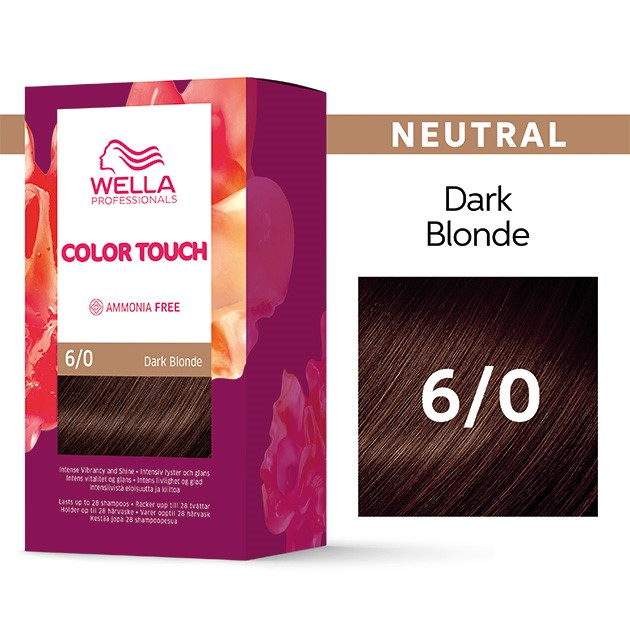 WELLA OTC Color Touch Pure Naturals Dark Blonde 6/0